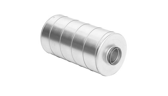 SLUSS2 100 - Rohrschalldämpfer SCS